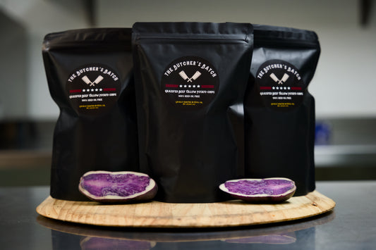 bags of chips made with grass-fed beef tallow
